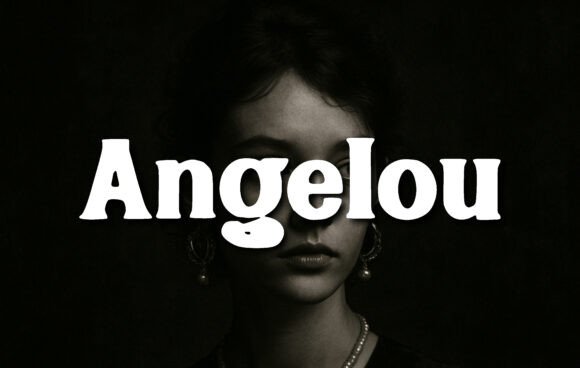 Angelou: A Bold Serif Font for Web Design