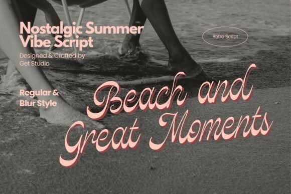 Beach and Great Moments Font