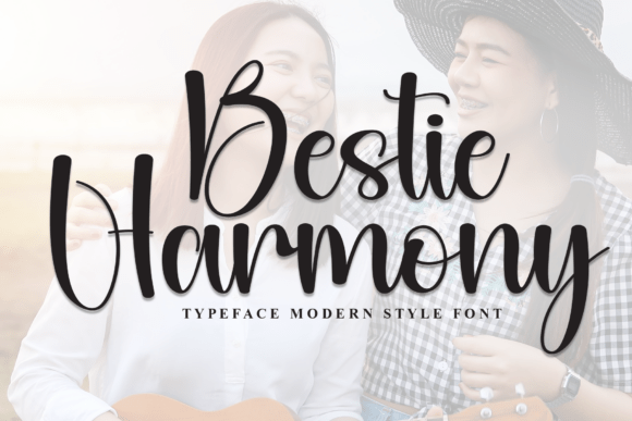 Bestie Harmony: A Handwritten Script Font That Feels Like a Real Conversation