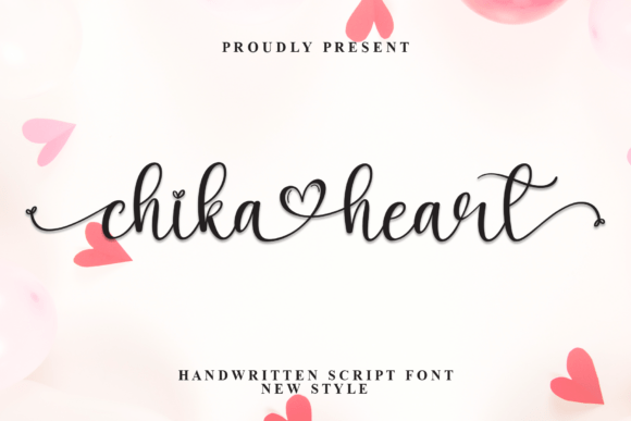 Chika Heart: A Stylish Font for Business