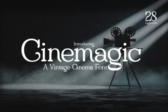 Cinemagic Font: Bold & Timeless