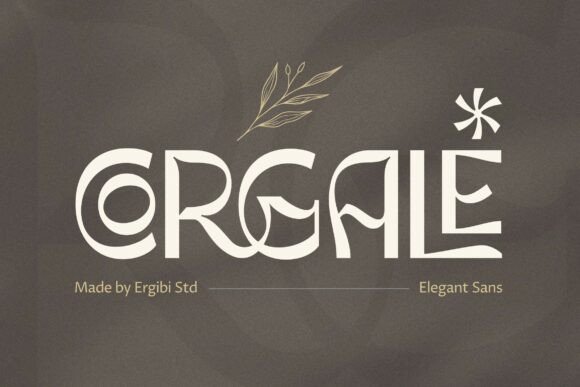 Corgale: A Fun Sans for Digital Marketing