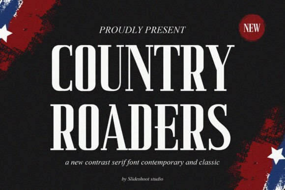 Country Roaders: A Serif Font for Elegant Design