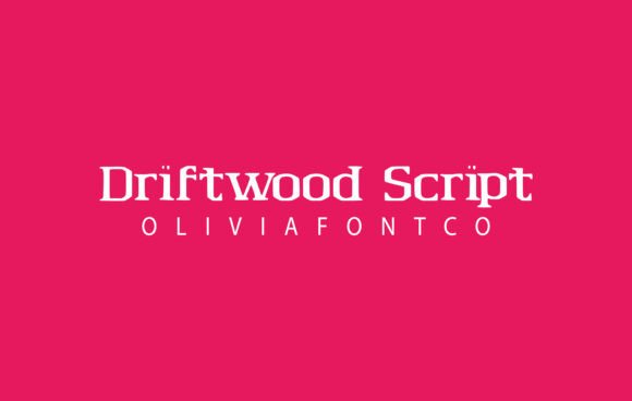 Driftwood Script: A Rustic Typeface for Creative Brands