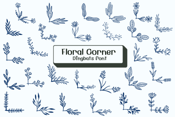 Floral Corner Font Review