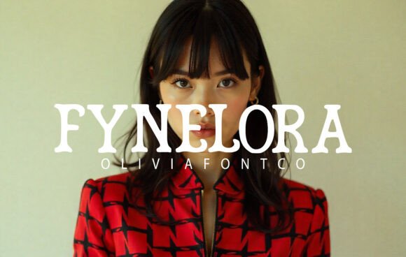 Fynelora: A Bold Serif for Creative Branding