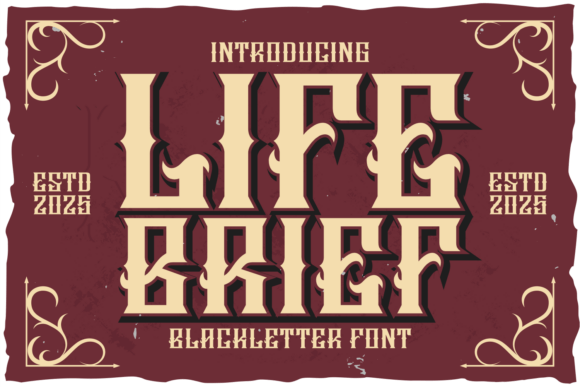 Life Brief Font for Bold Branding