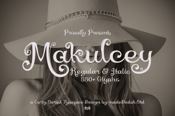 Makulcey: A Font for Bold Campaigns