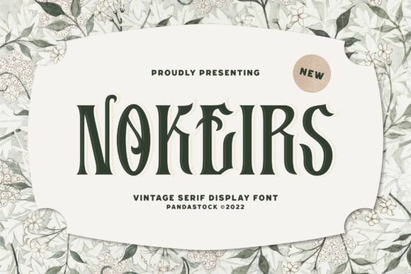Nokeirs: A Serif Font for Real-World Design