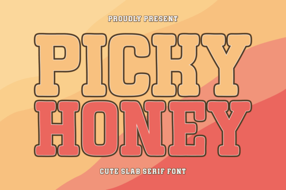 Picky Honey: A Vintage Sport Font for Campaigns