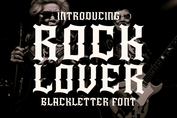 Rock Lover Font for Bold Web Design