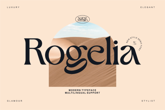 Rogelia: A Serif Font for Creative Campaigns