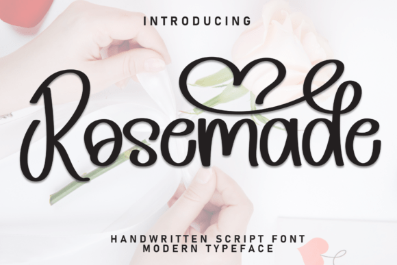 Rosemade: A Stylish Script Font for Web Design