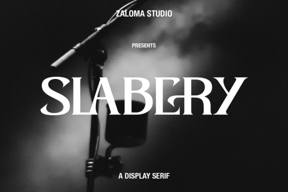Slabery: A Refined Serif Font for Digital Branding
