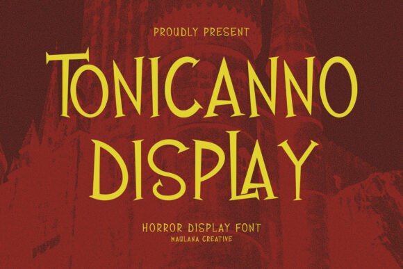 Tonicanno: A Serif Font for Real-World Design