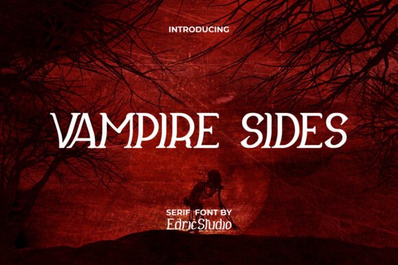 Vampire Sides Font Review
