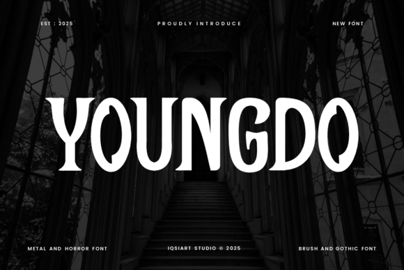 Youngdo: Gothic Font for Bold Campaigns