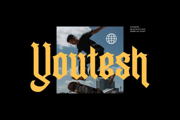 Youtesh Font: Bold Branding for Small Businesses