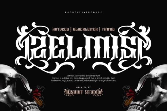 Zelmis: A Bold Display Font